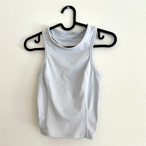 [SOLD] Lululemon Nulux Racerback Cropped Run Tank Top - Picture 1 of 9